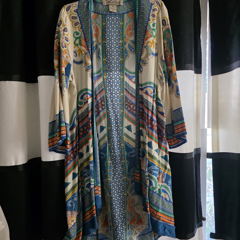 Flying Tomato Multicolor Patterned Cape